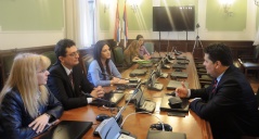 7 April 2015 The National Assembly delegation in meeting with the Deputy Speaker of the National Assembly of the Republic of Srpska 